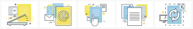 PacSol UK Document Management Process Icon Banner