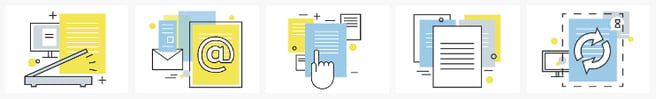PacSol UK Document Management Process Icon Banner