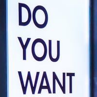 Do you want sign