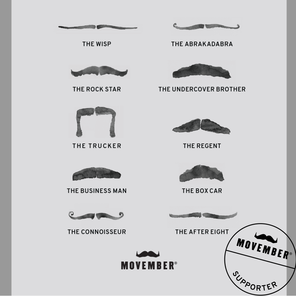Movember Mo Style Guide