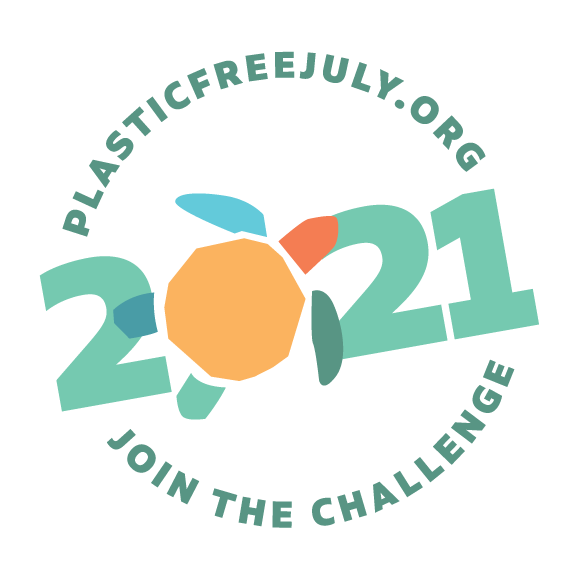 Plastic Free July 2021 Logo